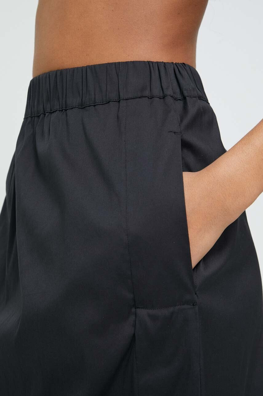 Max Mara Beachwear Плажна пола в черно - Pepit.bg