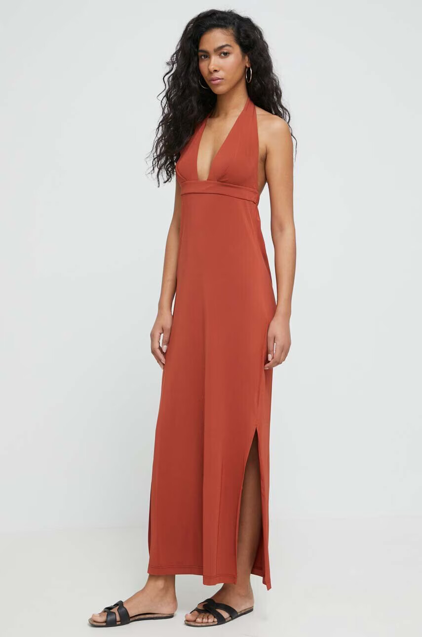 Max Mara Beachwear Плажна рокля в червено - Pepit.bg