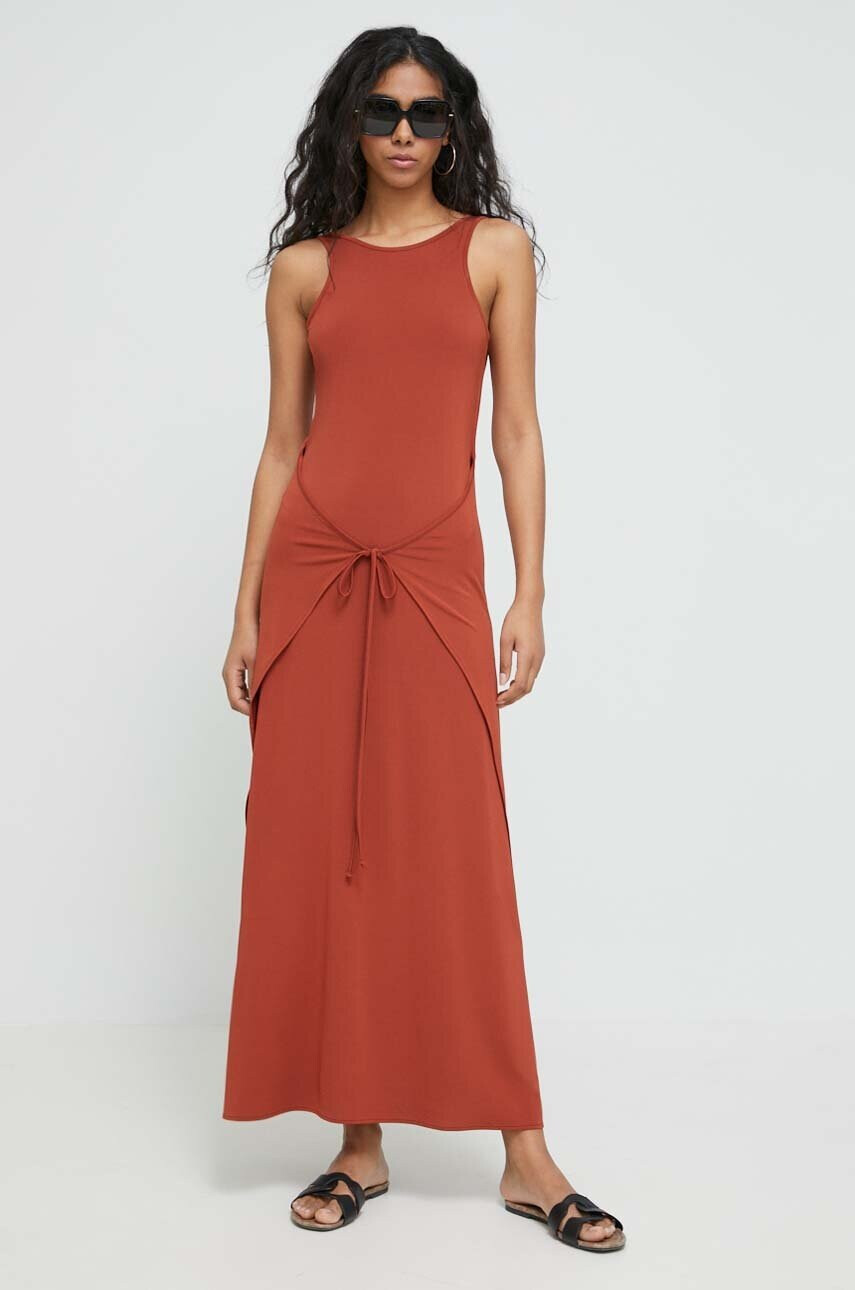 Max Mara Beachwear Плажна рокля Max Mara в червено - Pepit.bg
