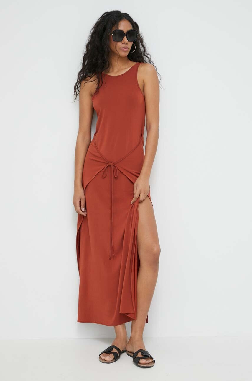 Max Mara Beachwear Плажна рокля Max Mara в червено - Pepit.bg