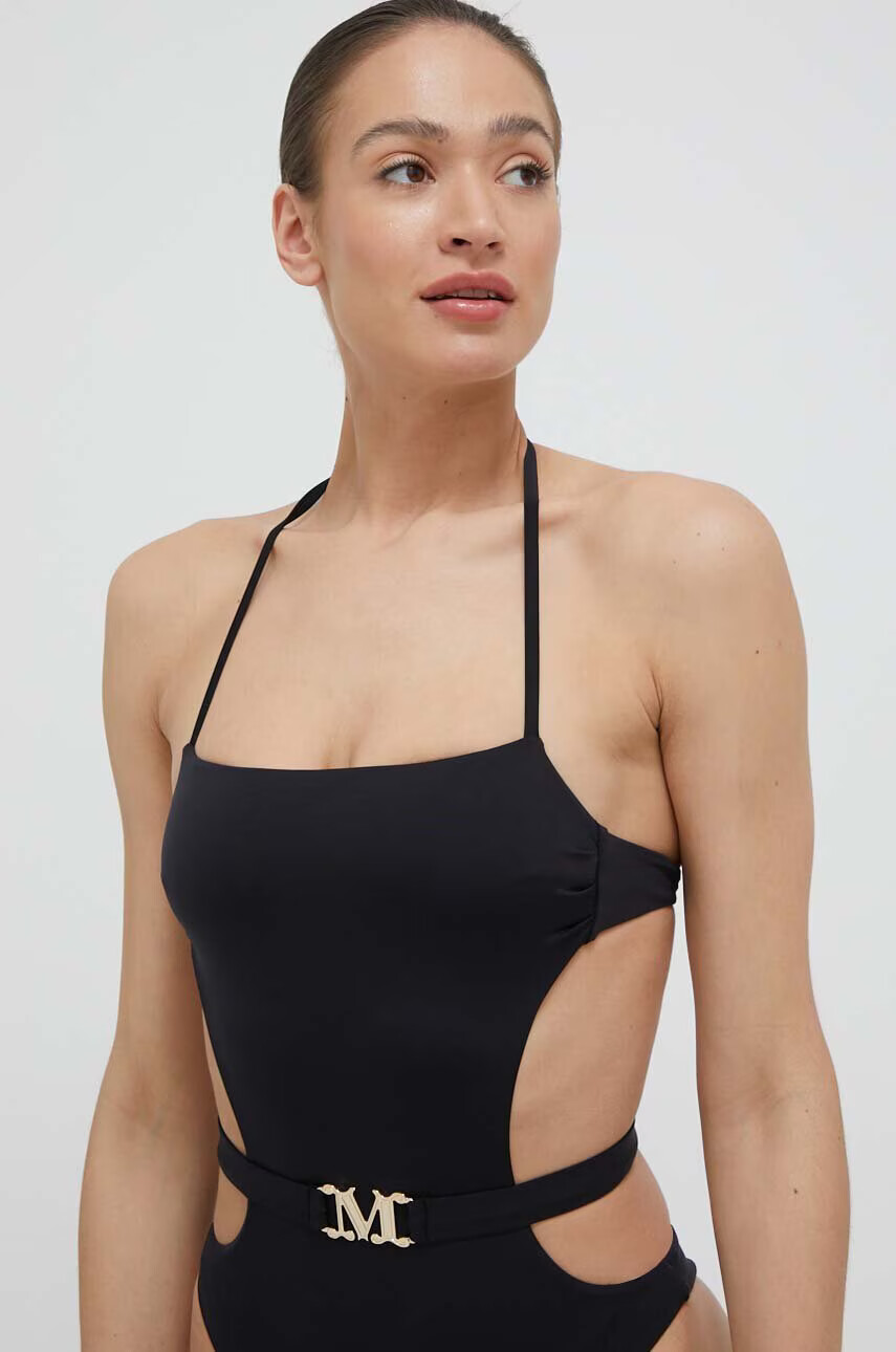 Max Mara Beachwear Цял бански Max Mara в черно с леко подплатена чашка - Pepit.bg