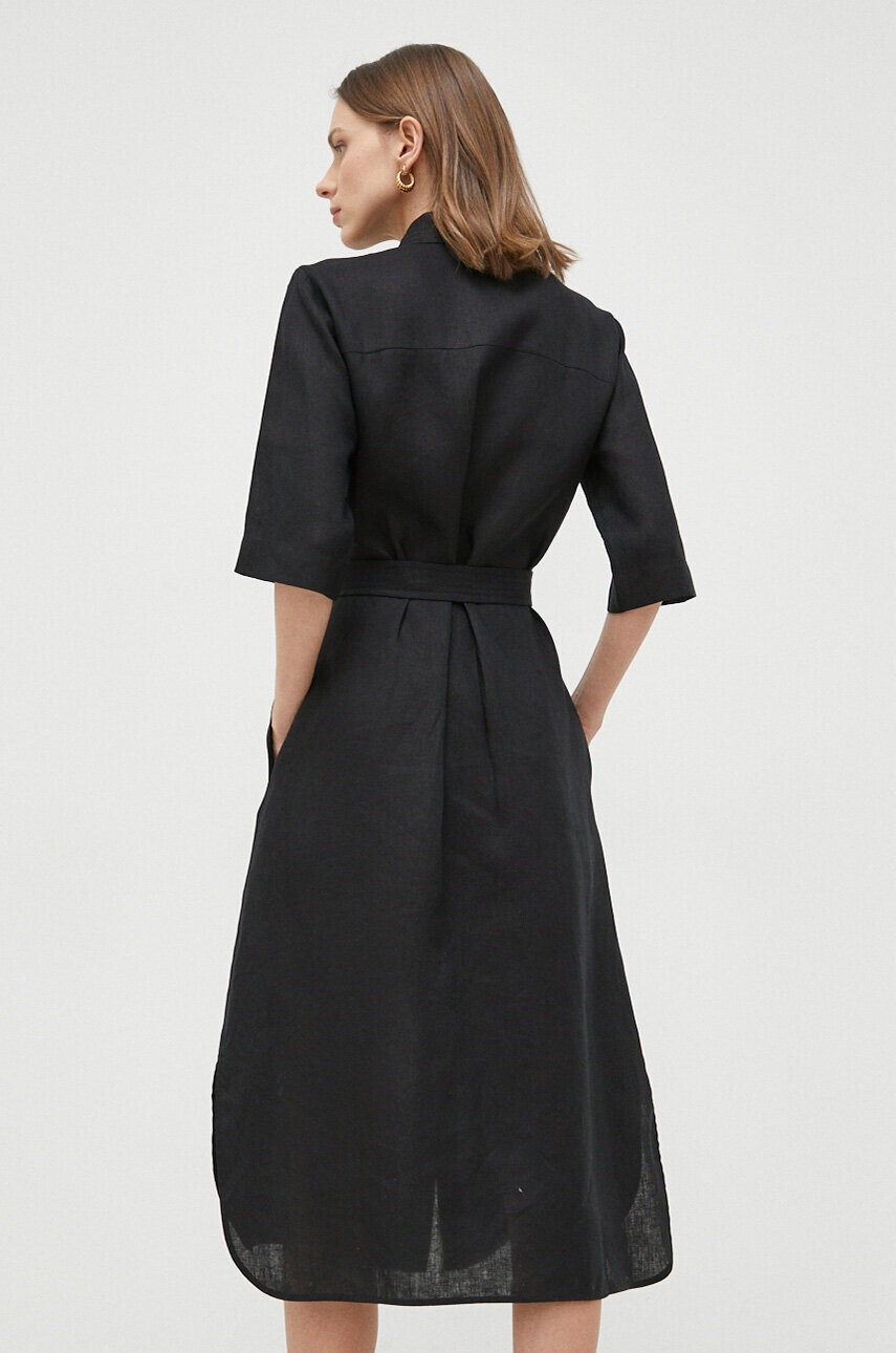 Max Mara Leisure Ленена рокля - Pepit.bg