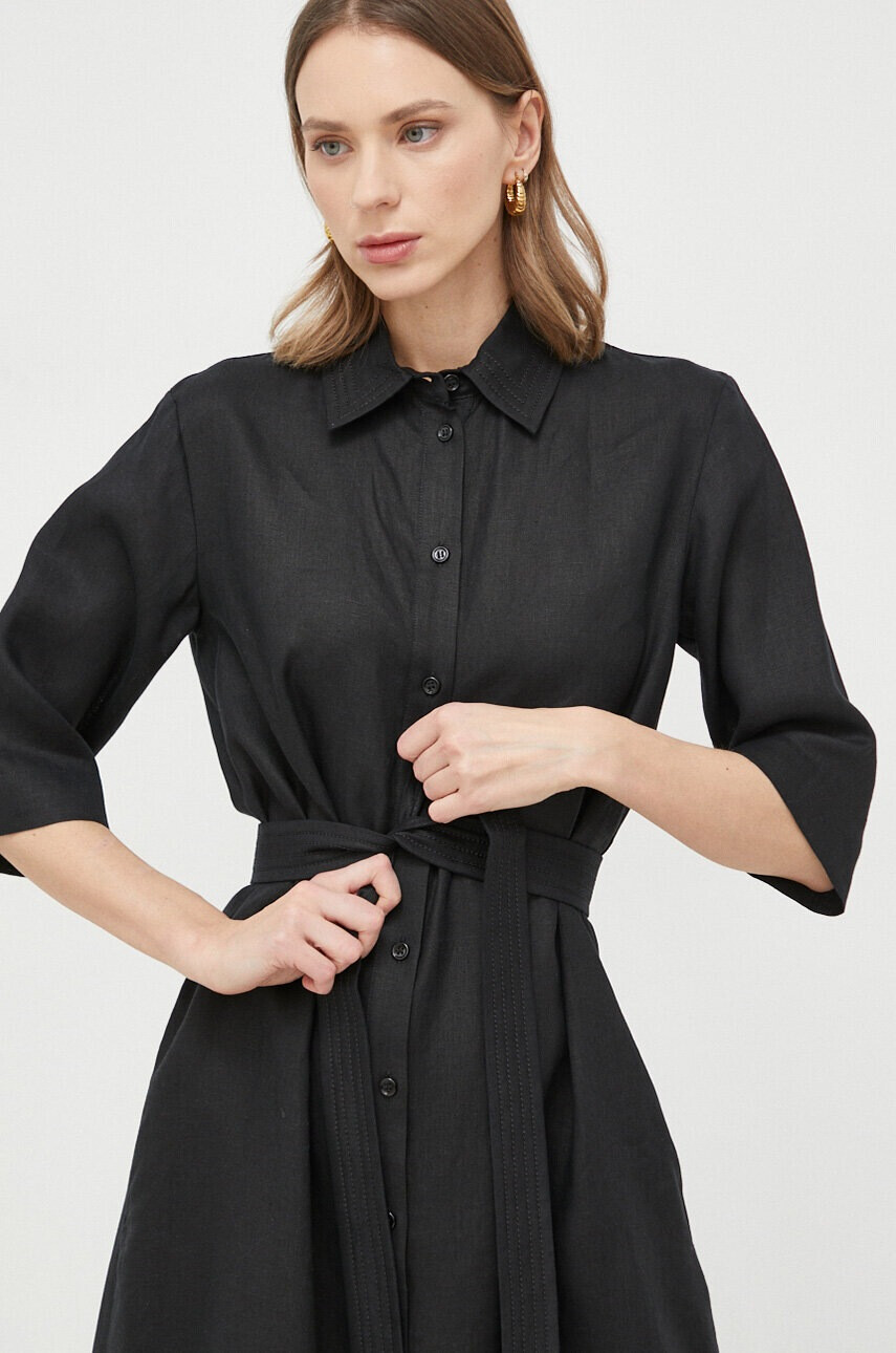 Max Mara Leisure Ленена рокля - Pepit.bg