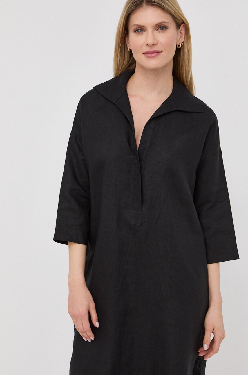 Max Mara Leisure Ленена рокля - Pepit.bg