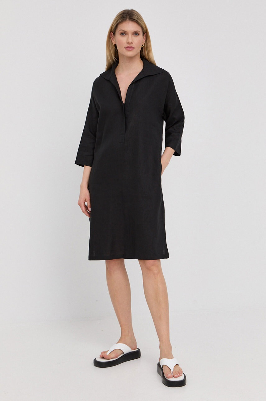 Max Mara Leisure Ленена рокля - Pepit.bg