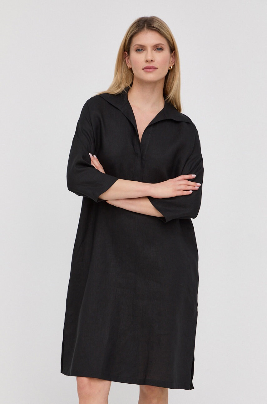 Max Mara Leisure Ленена рокля - Pepit.bg