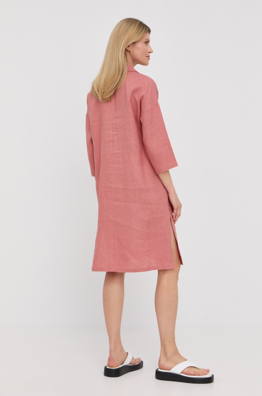 Max Mara Leisure Ленена рокля - Pepit.bg