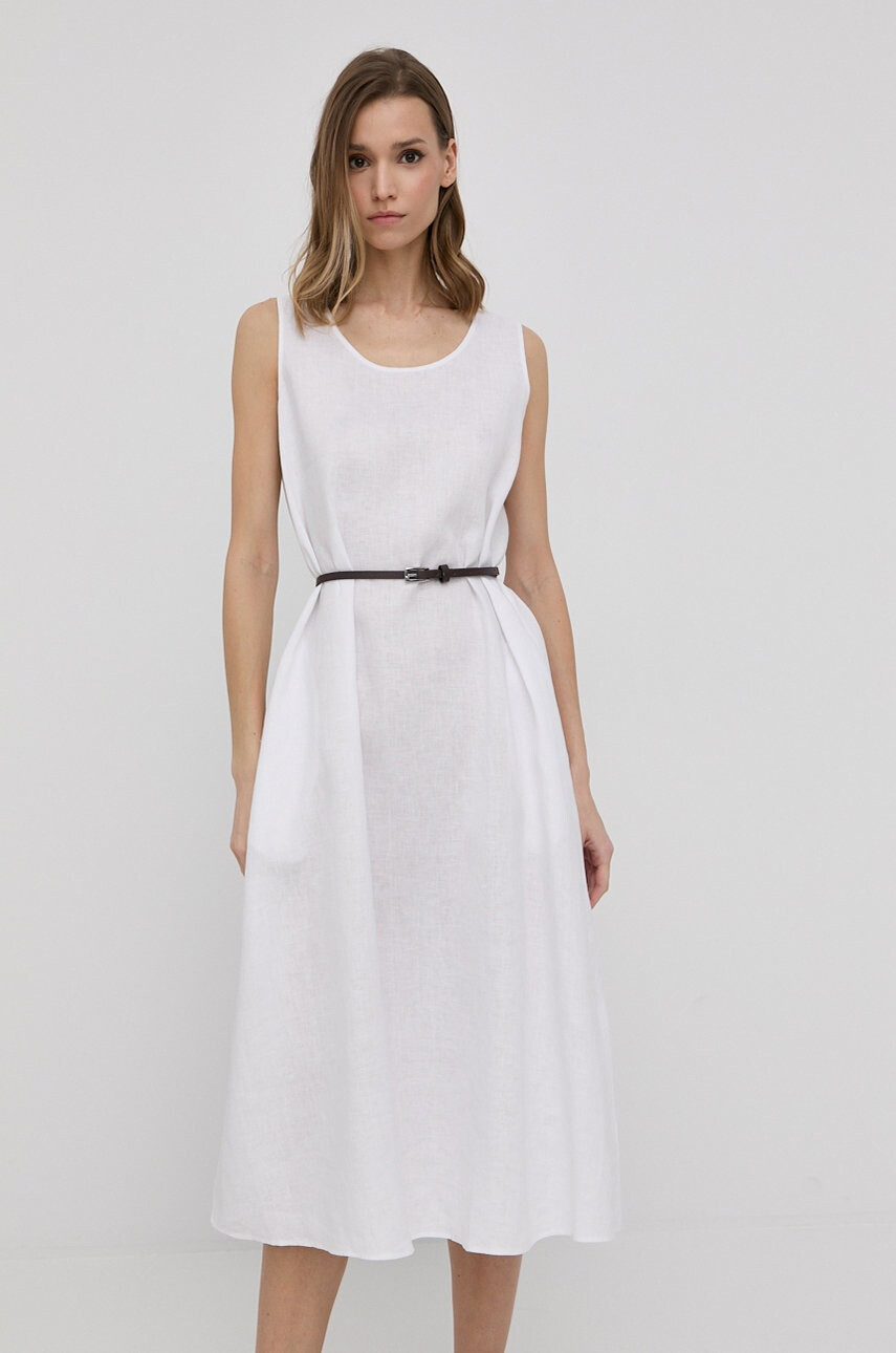 Max Mara Leisure Ленена рокля - Pepit.bg