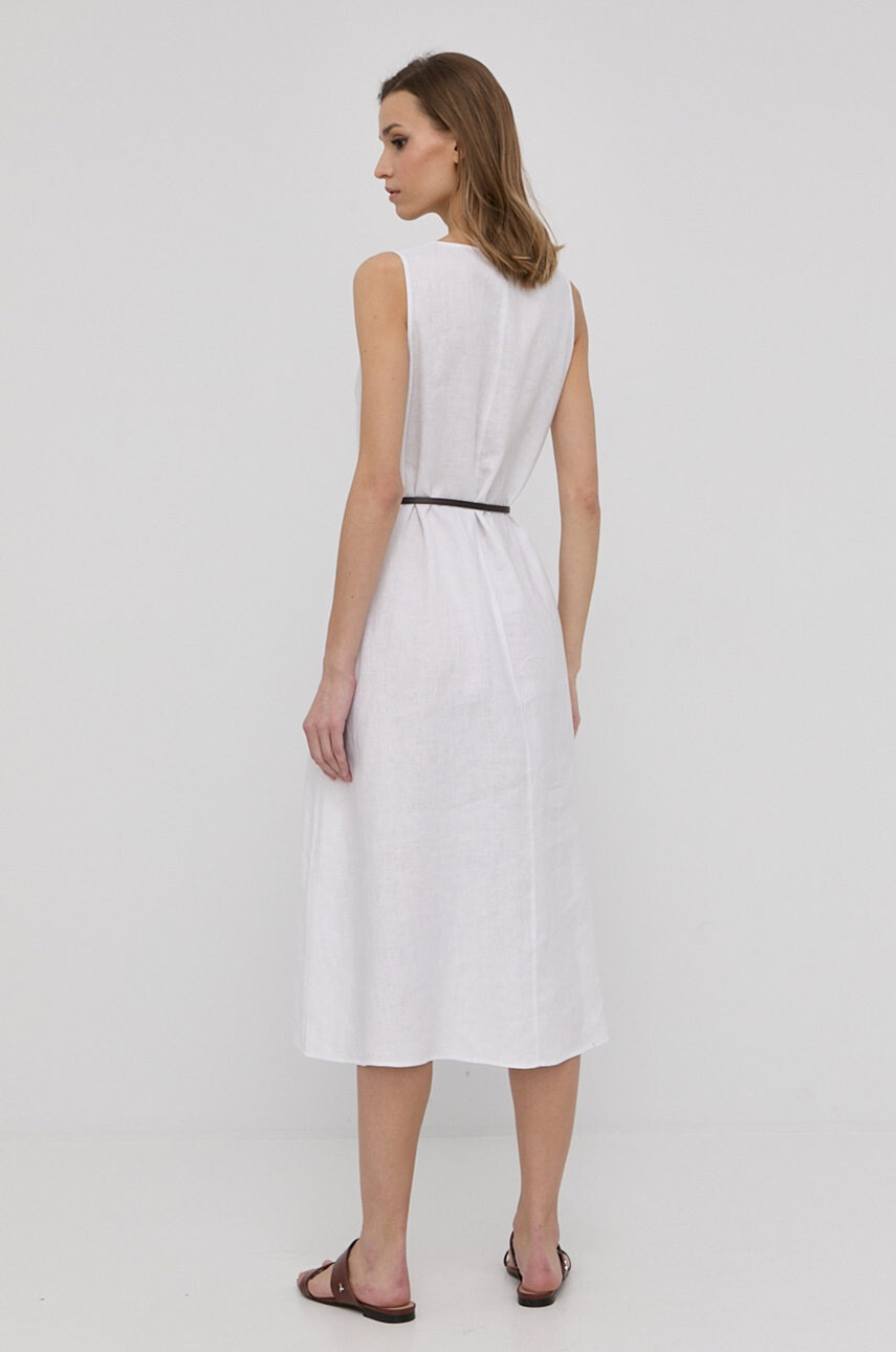 Max Mara Leisure Ленена рокля - Pepit.bg