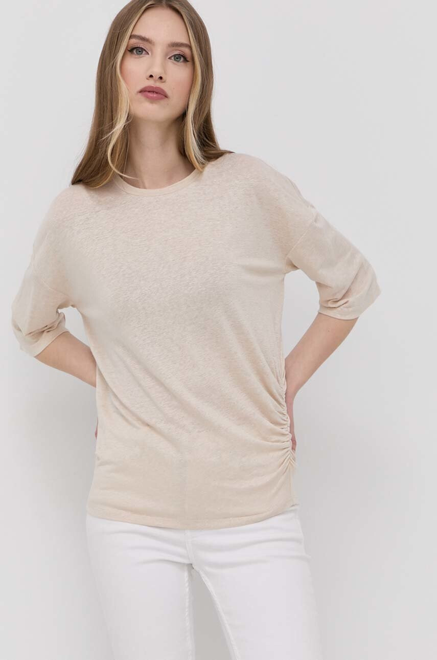 Max Mara Leisure Ленена тениска - Pepit.bg