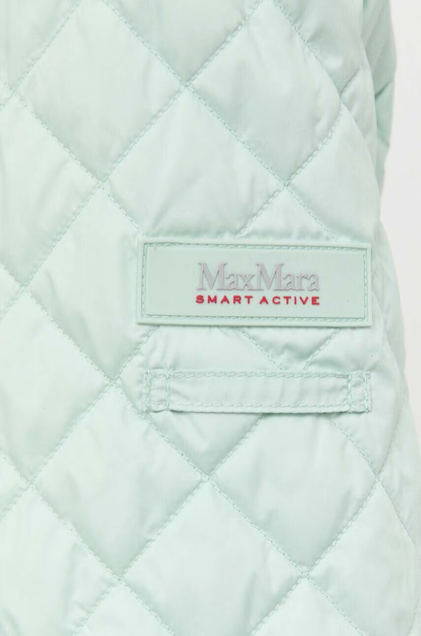 Max Mara Leisure Непромокаемо яке в зелено с преходна изолация - Pepit.bg