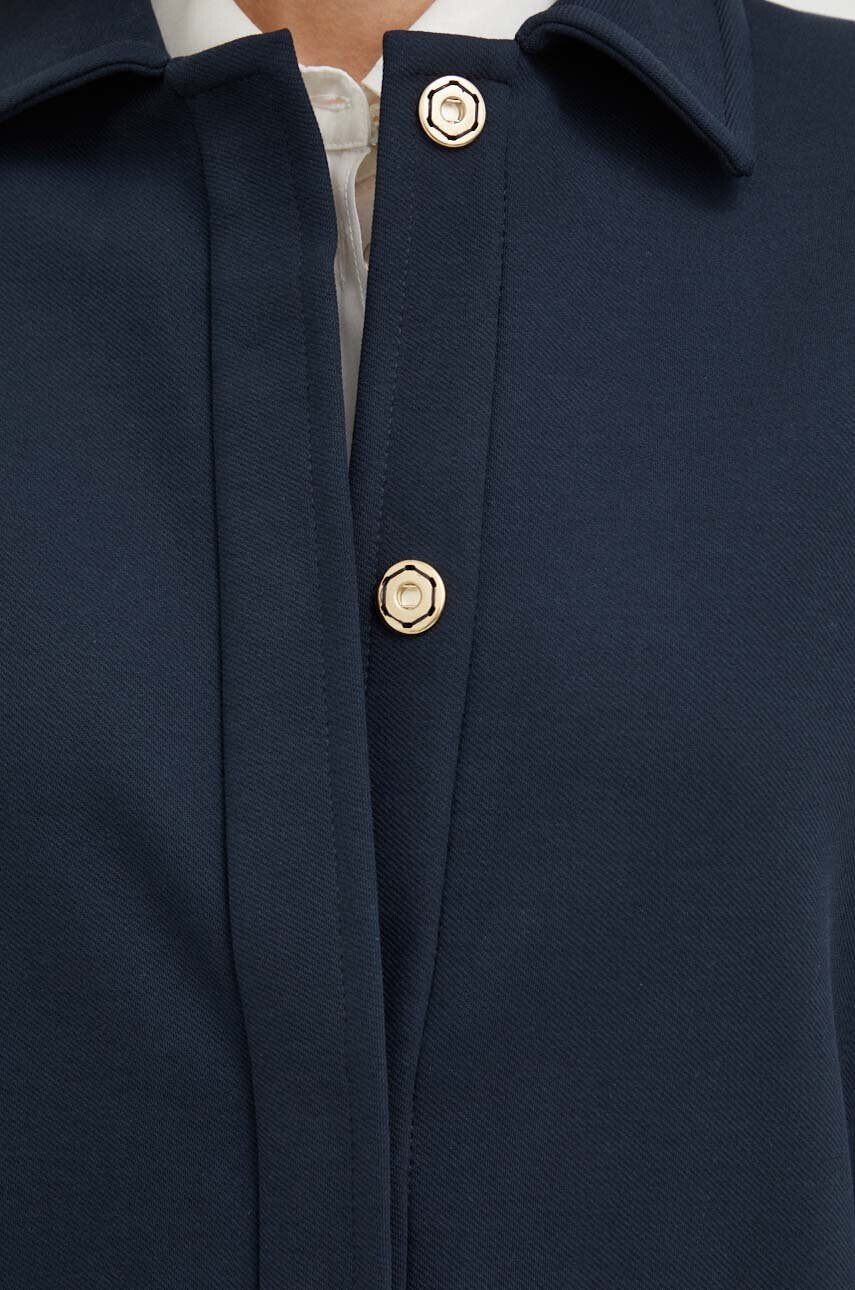 Max Mara Leisure Палто в тъмносиньо с преходна изолация - Pepit.bg