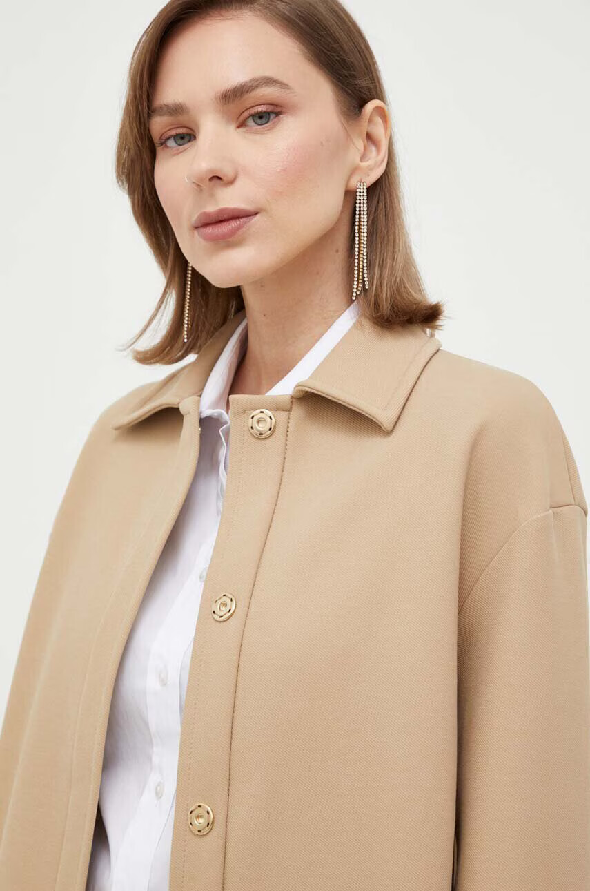Max Mara Leisure Палто в бежово с преходна изолация - Pepit.bg