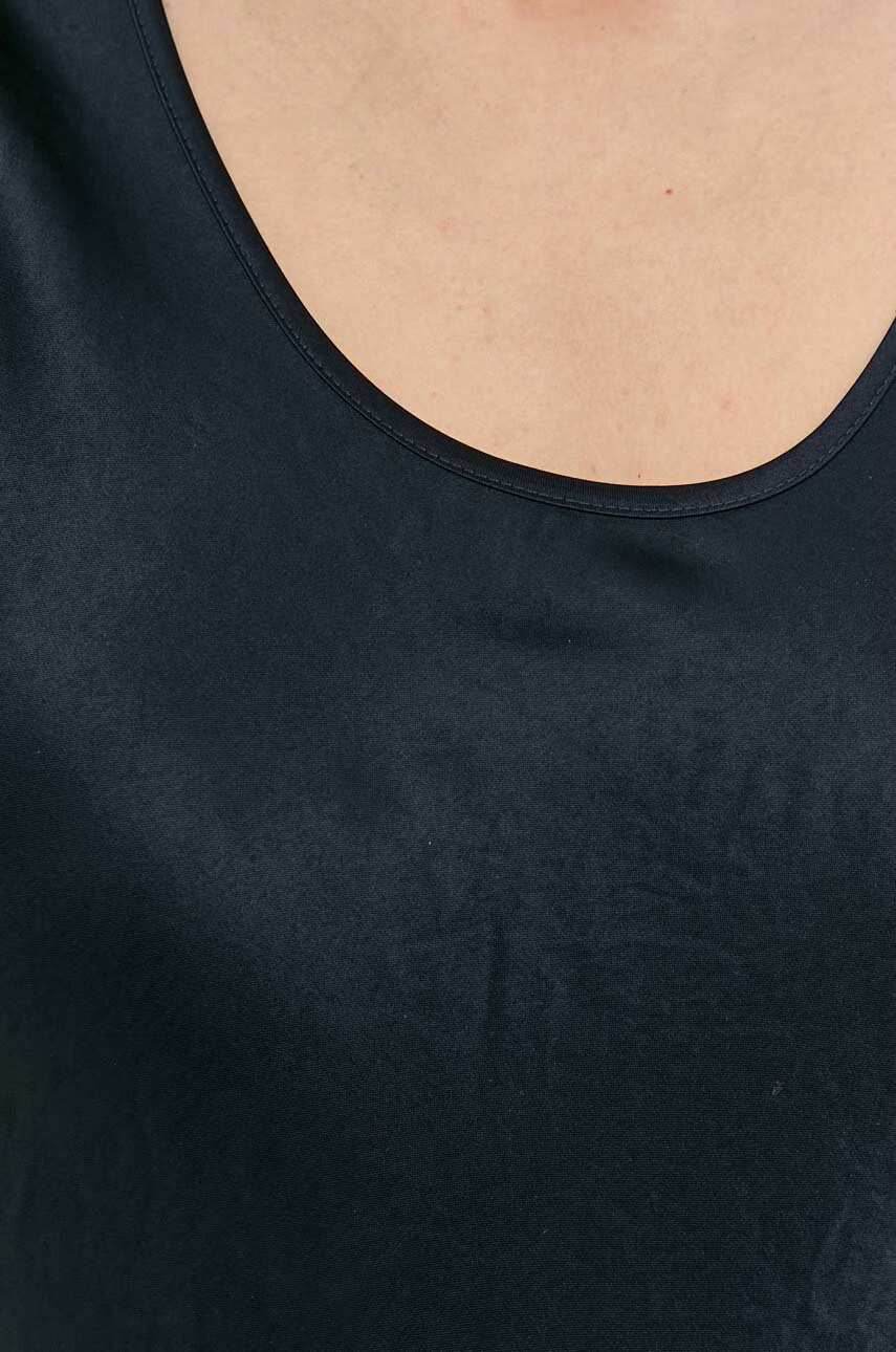 Max Mara Leisure Рокля в тъмносиньо дълъг модел със стандартна кройка - Pepit.bg