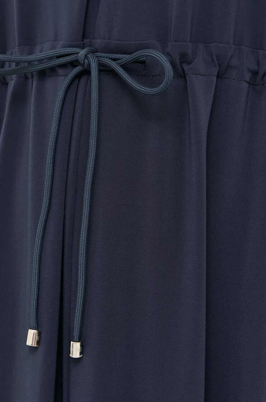 Max Mara Leisure Рокля в тъмносиньо дълъг модел разкроен модел - Pepit.bg