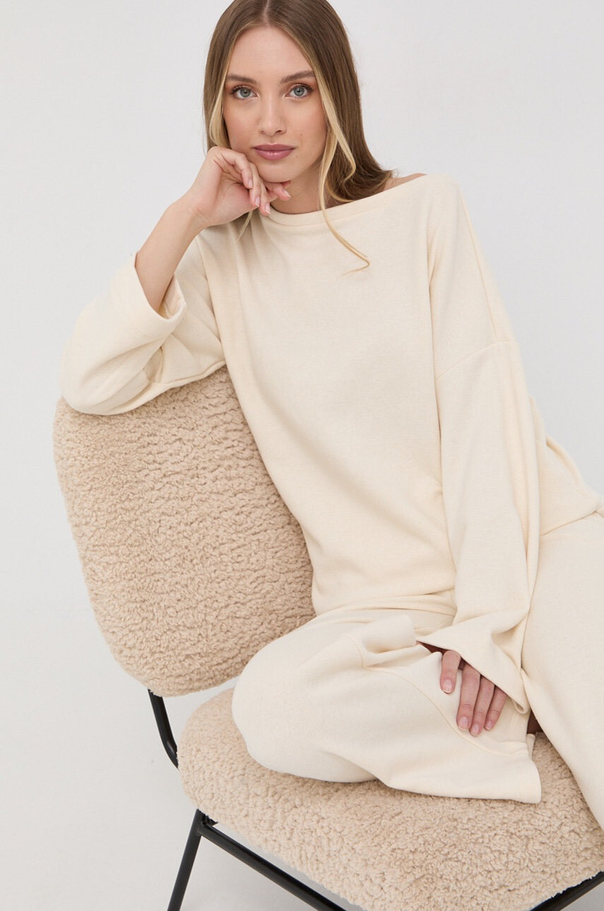 Max Mara Leisure Суичър с лен - Pepit.bg