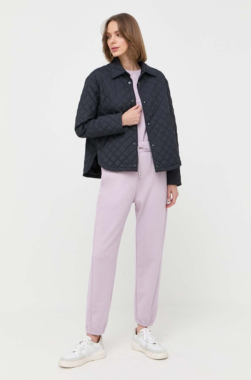 Max Mara Leisure Тениска в лилаво - Pepit.bg