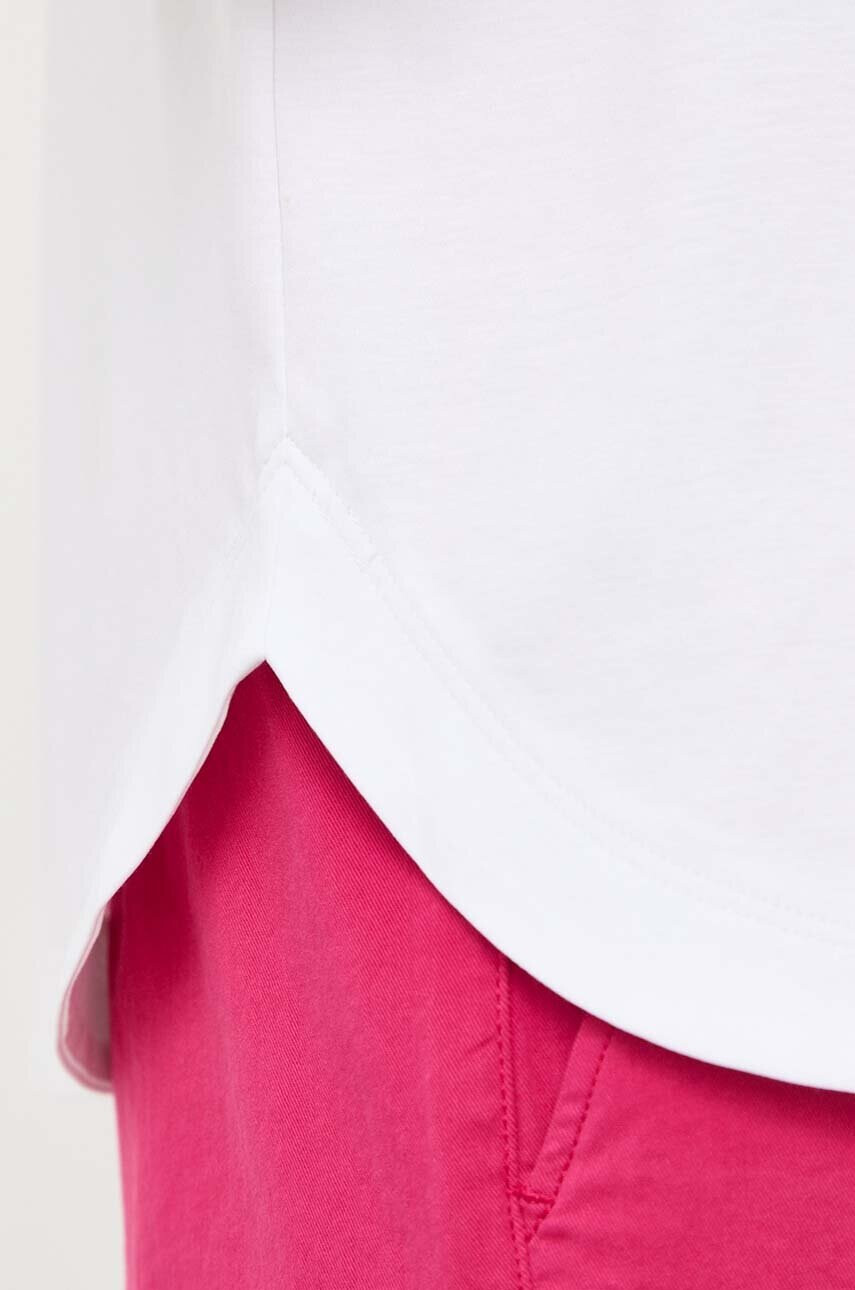 Max Mara Leisure Тениска в бяло - Pepit.bg