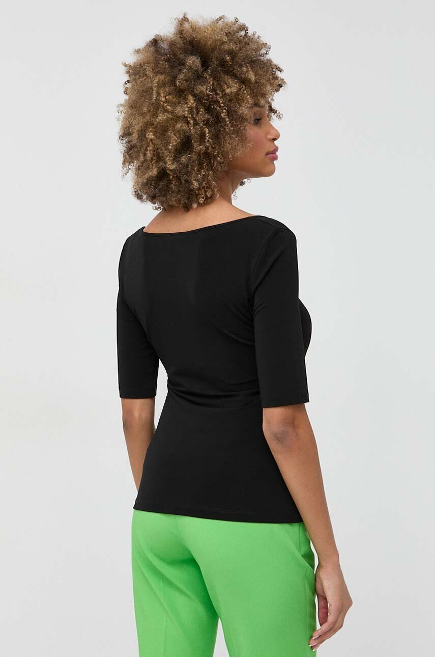 Max Mara Leisure Тениска в черно - Pepit.bg