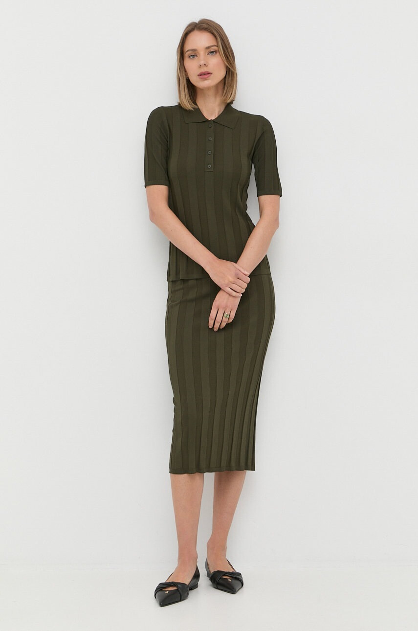 Max Mara Leisure Тениска с яка - Pepit.bg