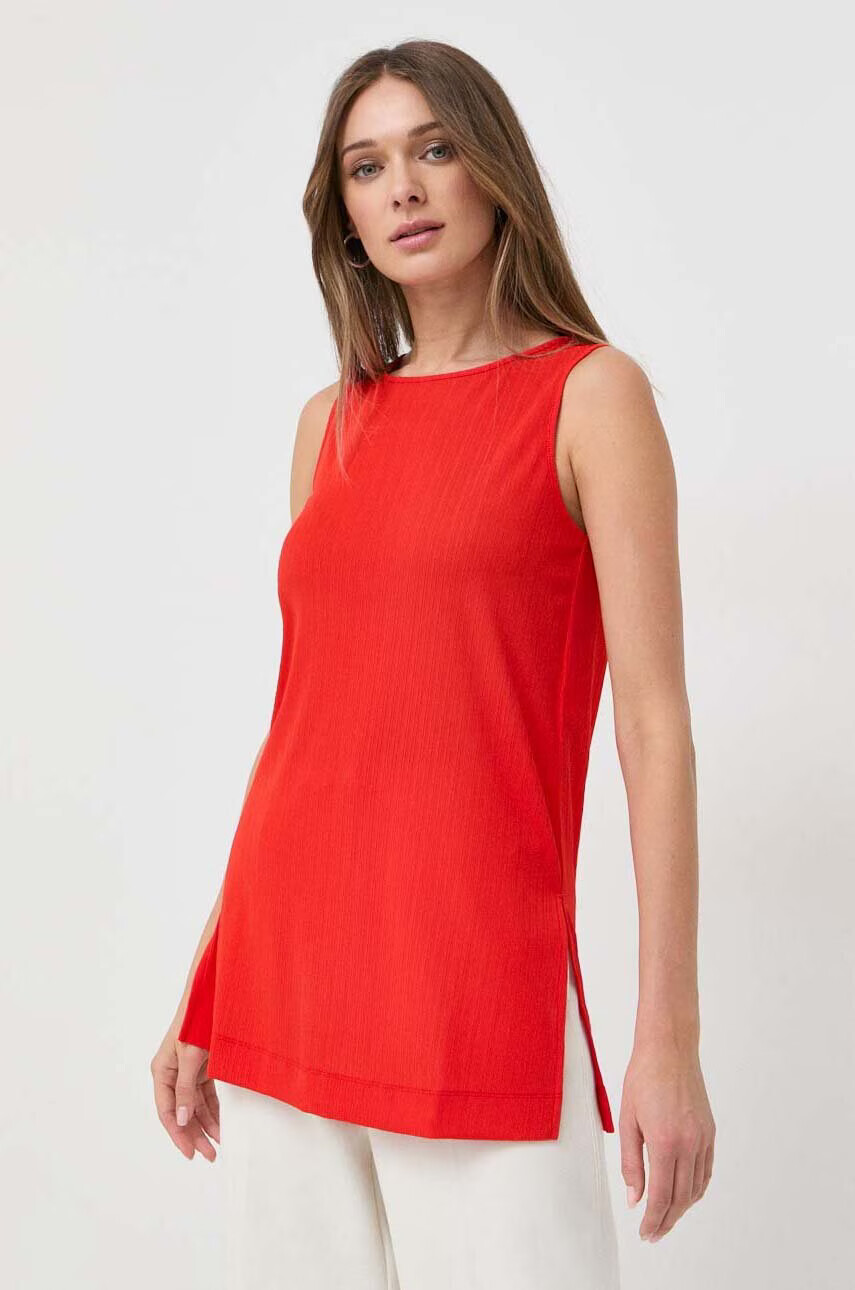 Max Mara Leisure Топ дамски в червено - Pepit.bg