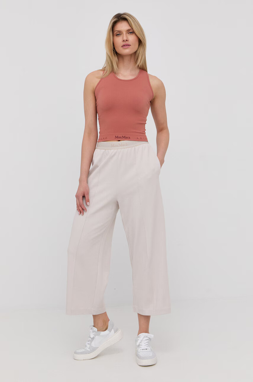 Max Mara Leisure Топ дамски в розово - Pepit.bg
