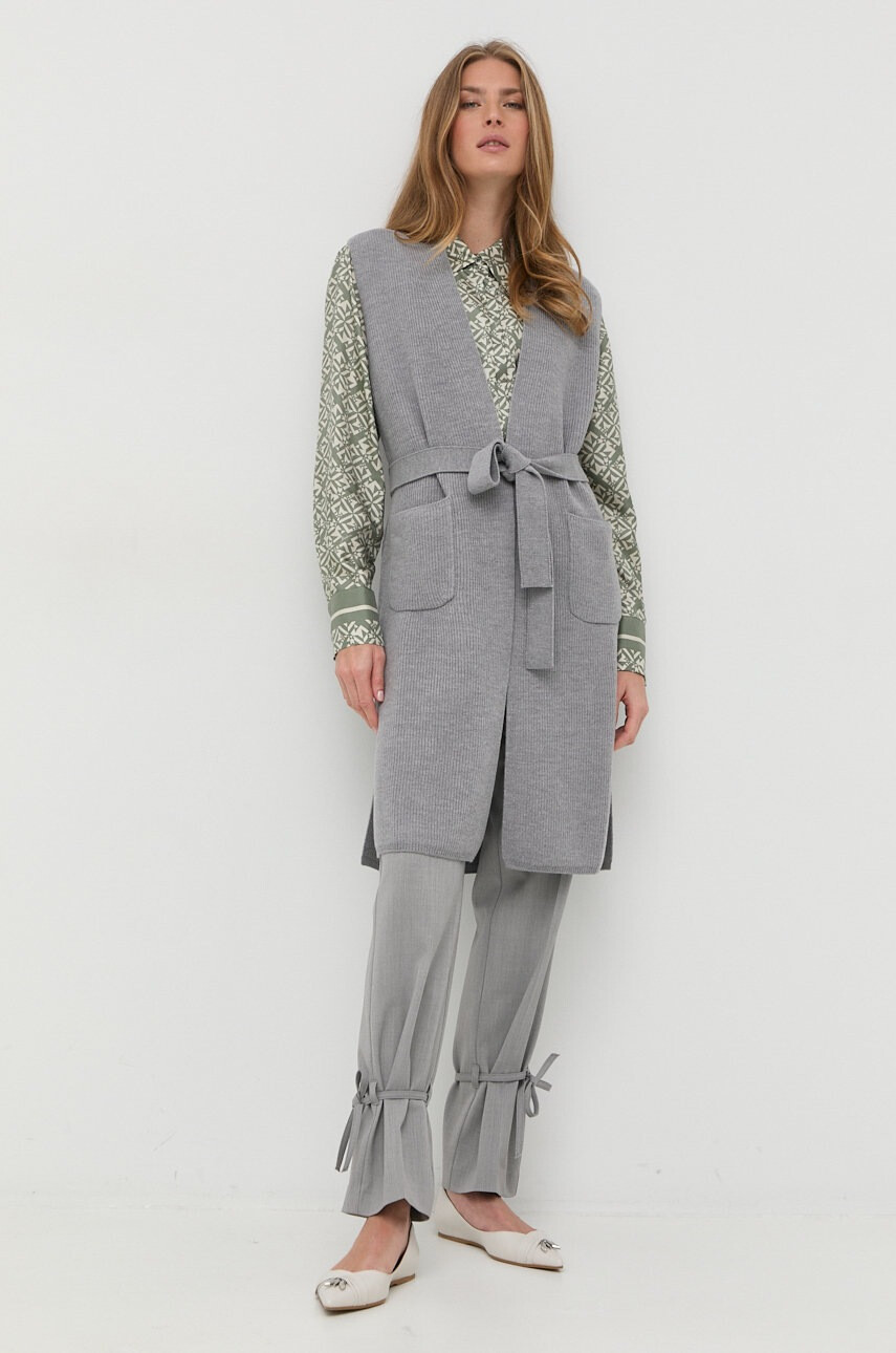 Max Mara Leisure Вълнен елек - Pepit.bg