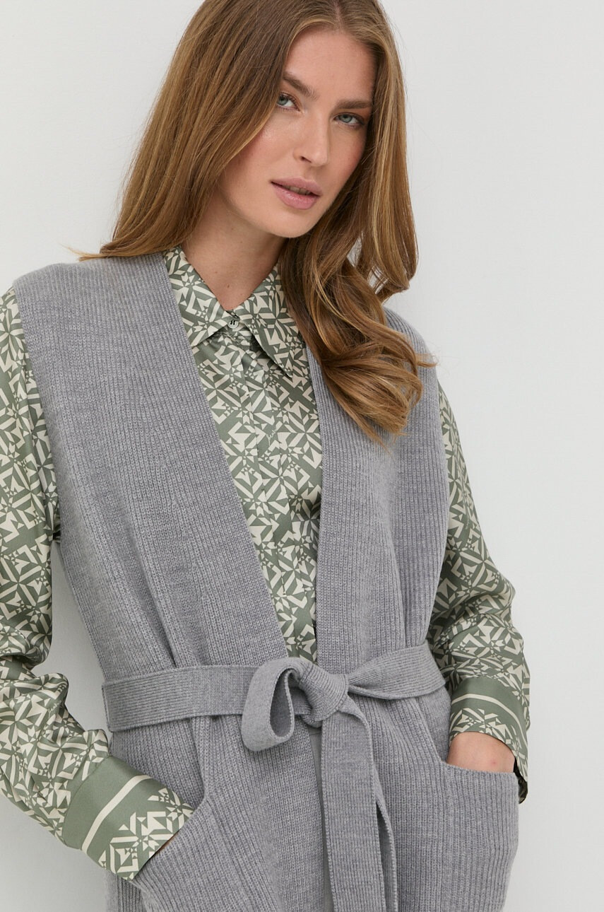 Max Mara Leisure Вълнен елек - Pepit.bg