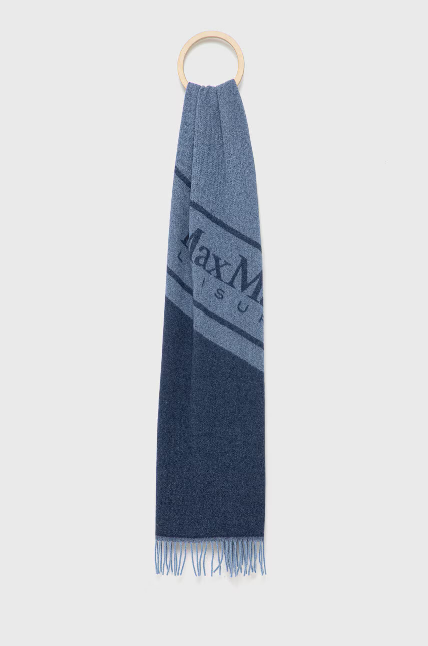 Max Mara Leisure Вълнен шал - Pepit.bg