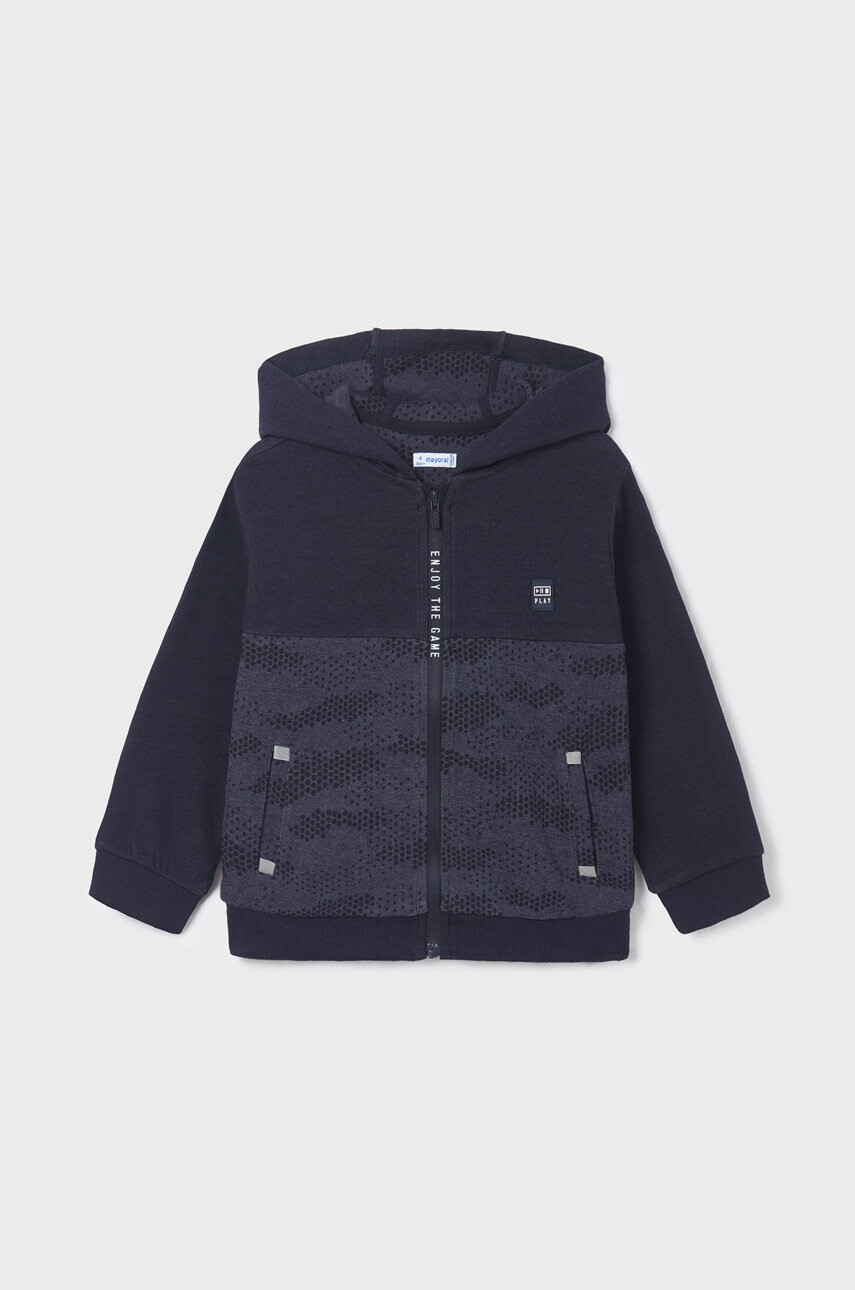 Mayoral Детски суичър в тъмносиньо с изчистен дизайн - Pepit.bg