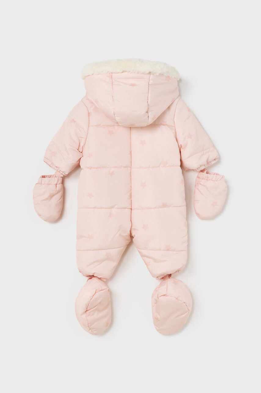 Mayoral Newborn Бебешки гащеризон в розово - Pepit.bg