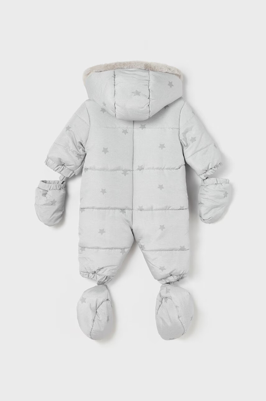 Mayoral Newborn Бебешки гащеризон в сиво - Pepit.bg