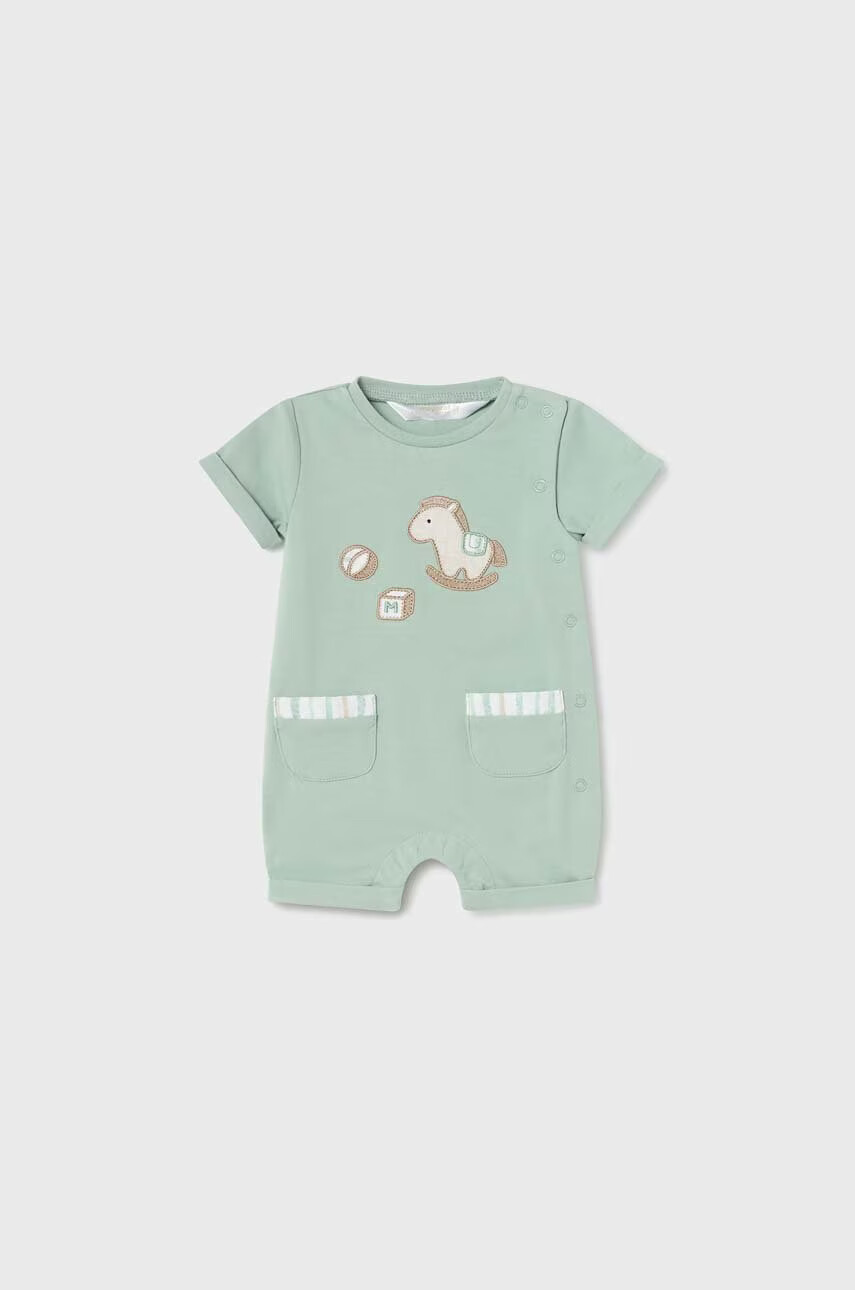 Mayoral Newborn Бебешки къс гащеризон - Pepit.bg