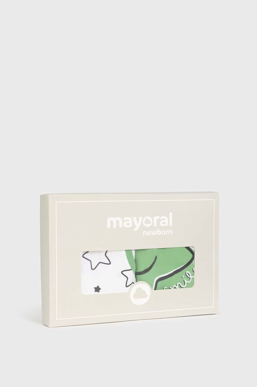 Mayoral Newborn Бебешки къс гащеризон (2 броя) - Pepit.bg