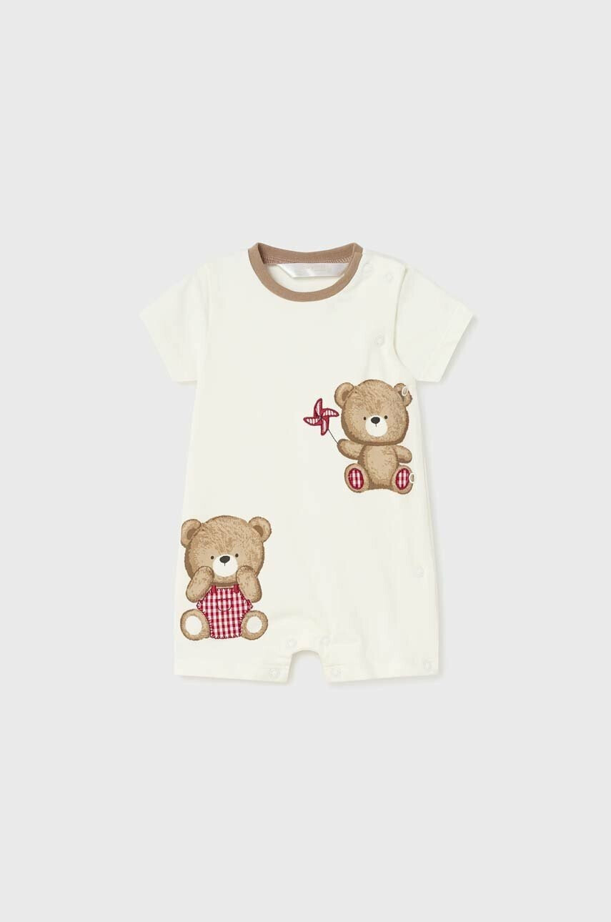 Mayoral Newborn Бебешки къс гащеризон (2 броя) - Pepit.bg