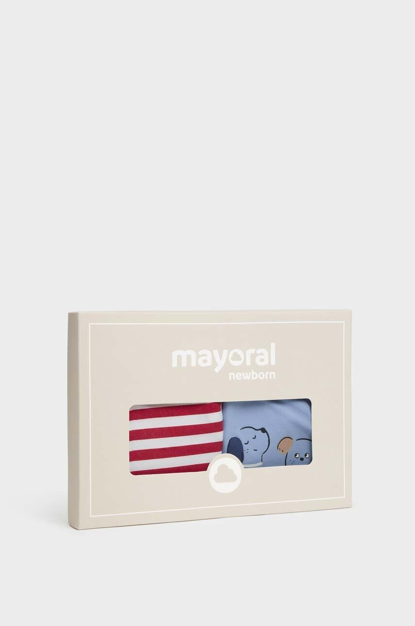 Mayoral Newborn Бебешки къс гащеризон (2 броя) - Pepit.bg