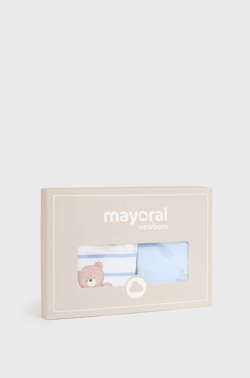 Mayoral Newborn Бебешки къс гащеризон (2 броя) - Pepit.bg