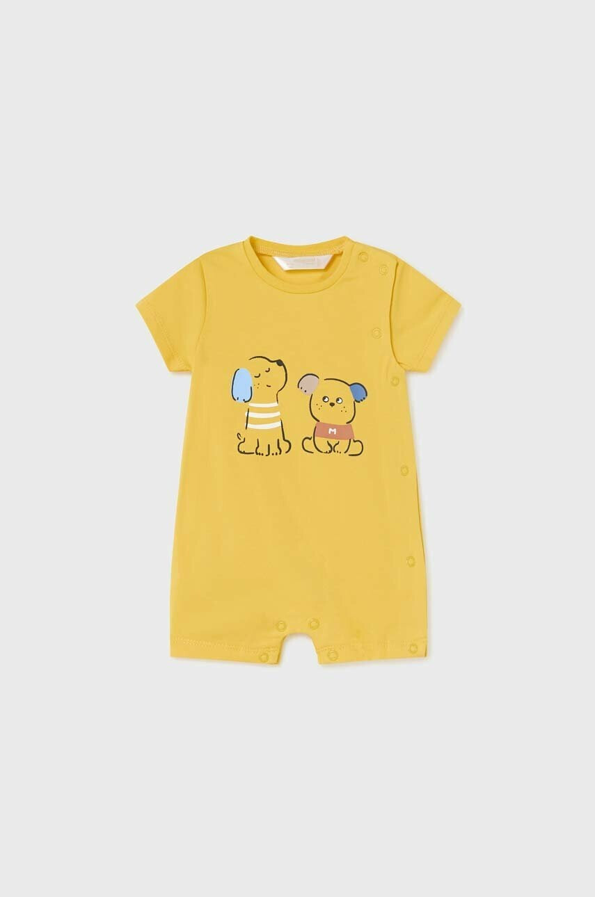 Mayoral Newborn Бебешки къс гащеризон (2 броя) - Pepit.bg