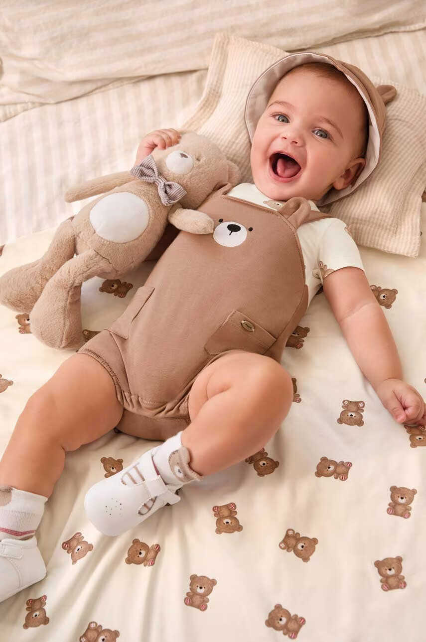 Mayoral Newborn Бебешки къс гащеризон - Pepit.bg