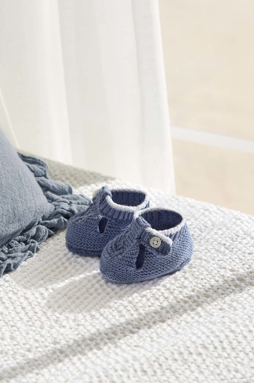 Mayoral Newborn Бебешки обувки в синьо - Pepit.bg