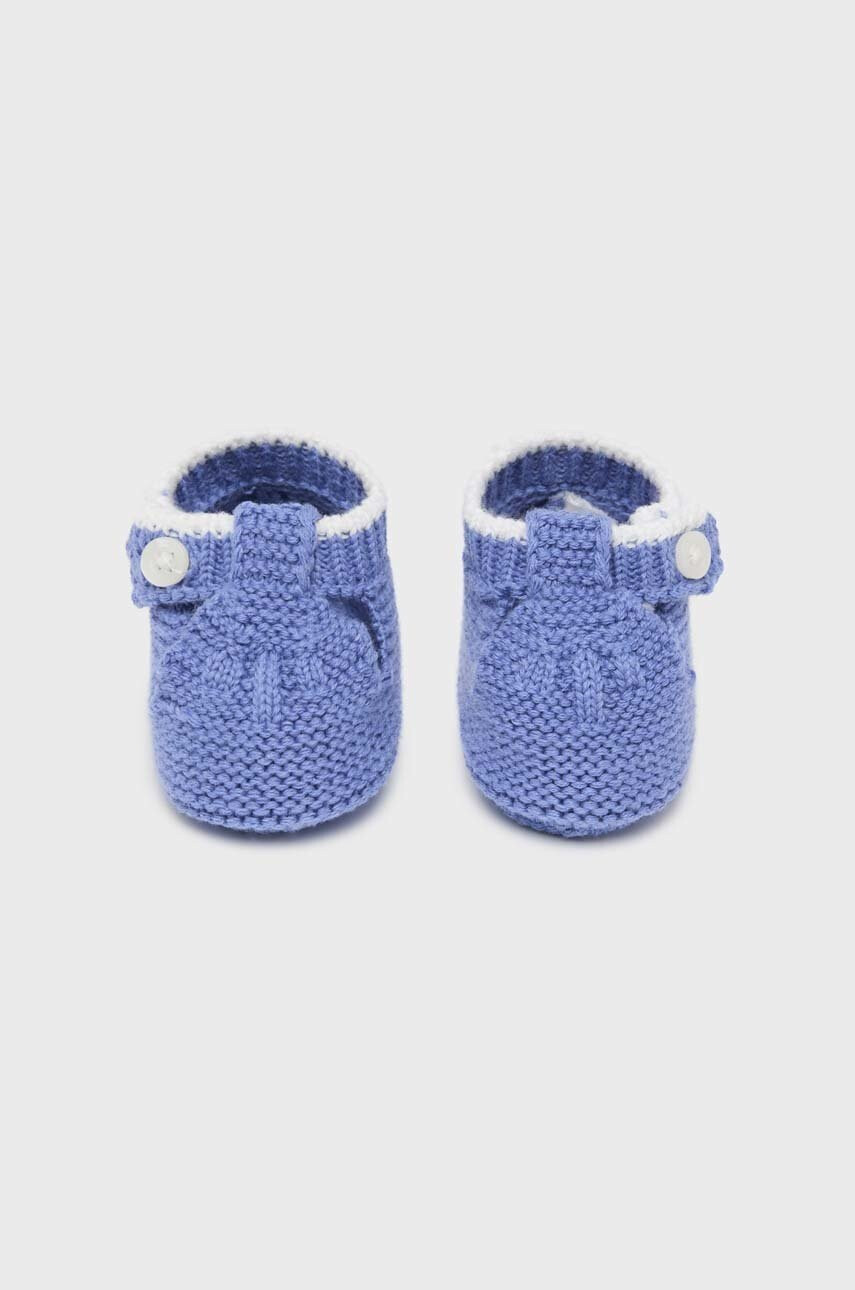 Mayoral Newborn Бебешки обувки в синьо - Pepit.bg