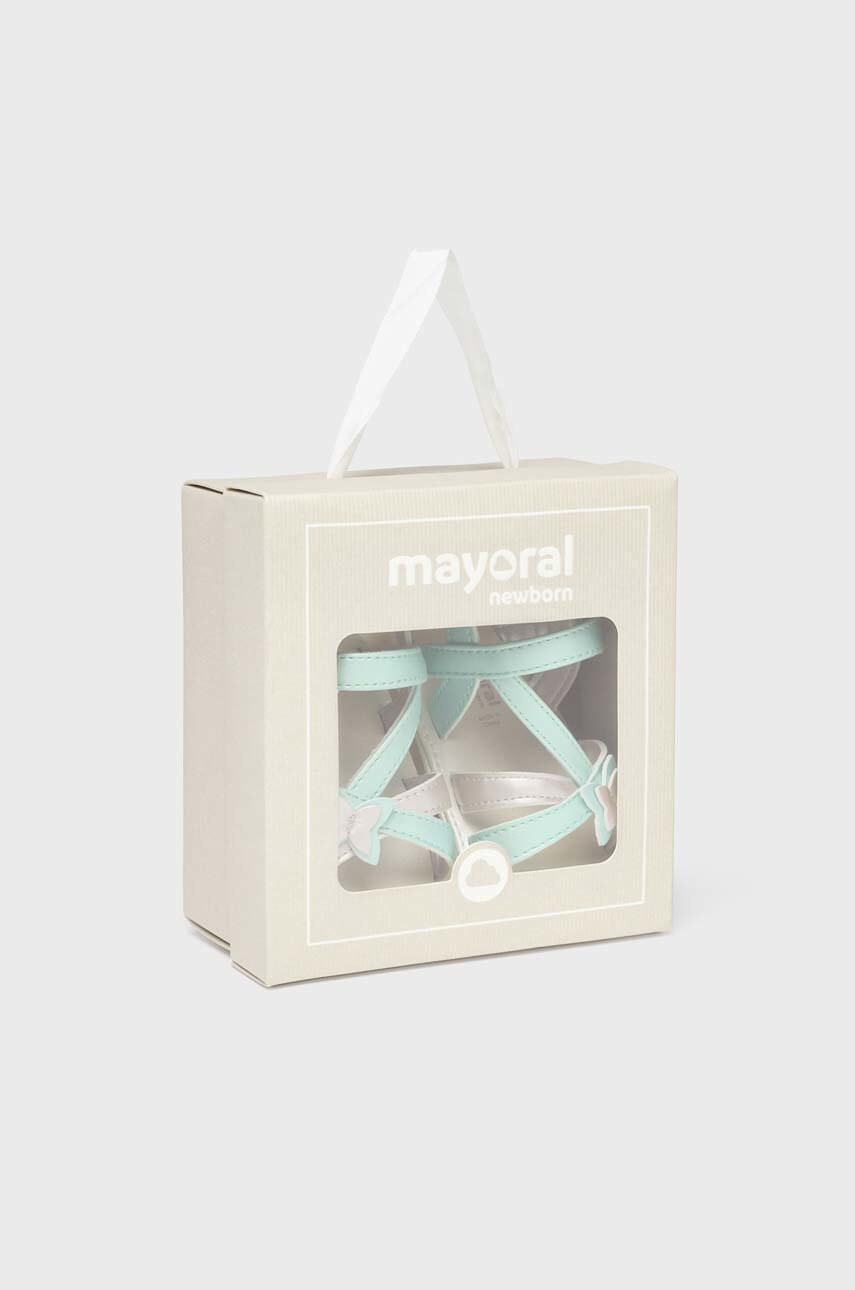 Mayoral Newborn Бебешки обувки в тюркоазено - Pepit.bg