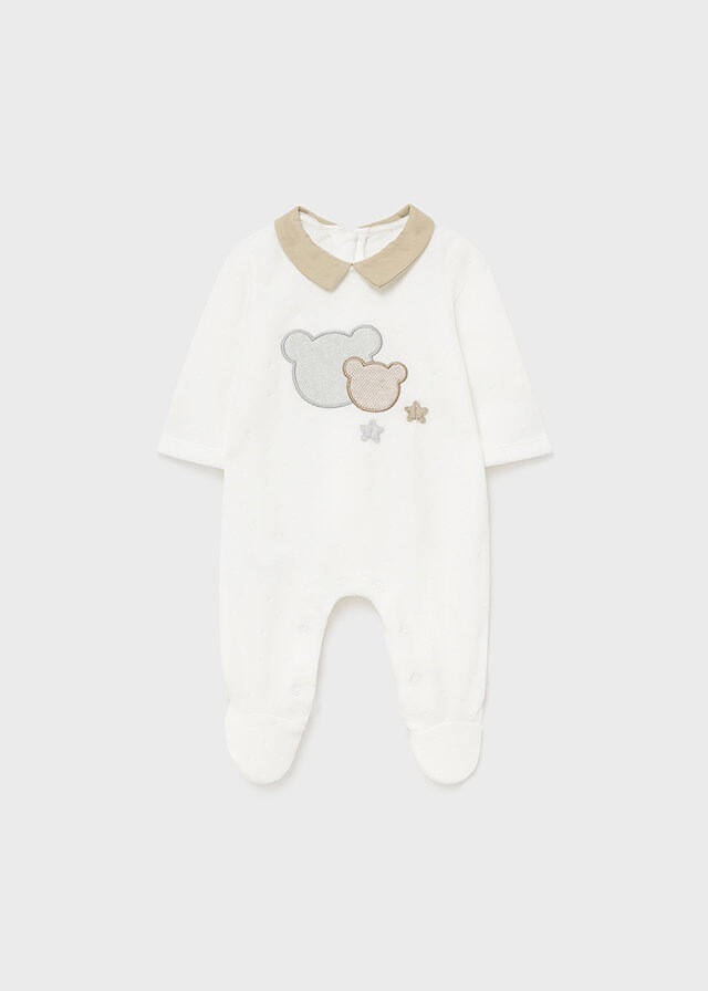 Mayoral Newborn Бебешки ританки в кремаво - Pepit.bg