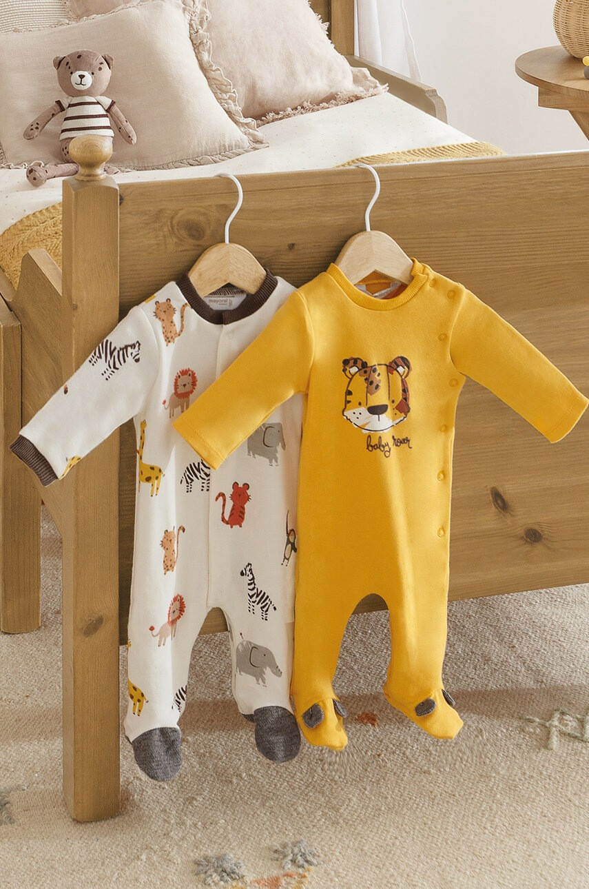 Mayoral Newborn Бебешки ританки (2 броя) + лигавник - Pepit.bg
