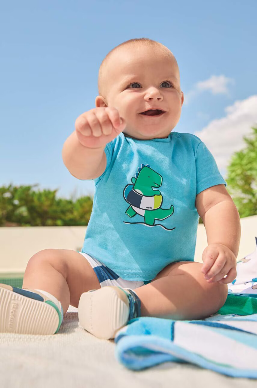 Mayoral Newborn Детски бански комплект в синьо - Pepit.bg