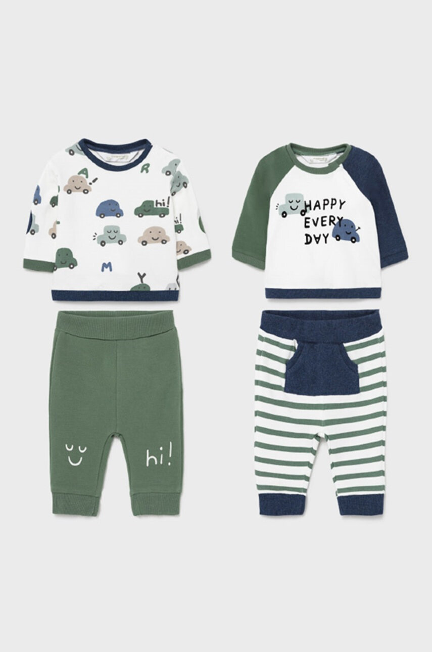 Mayoral Newborn Детски комплект в зелено - Pepit.bg