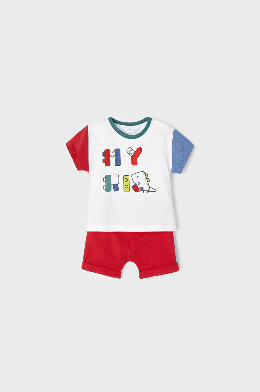 Mayoral Newborn Детски комплект в червено - Pepit.bg
