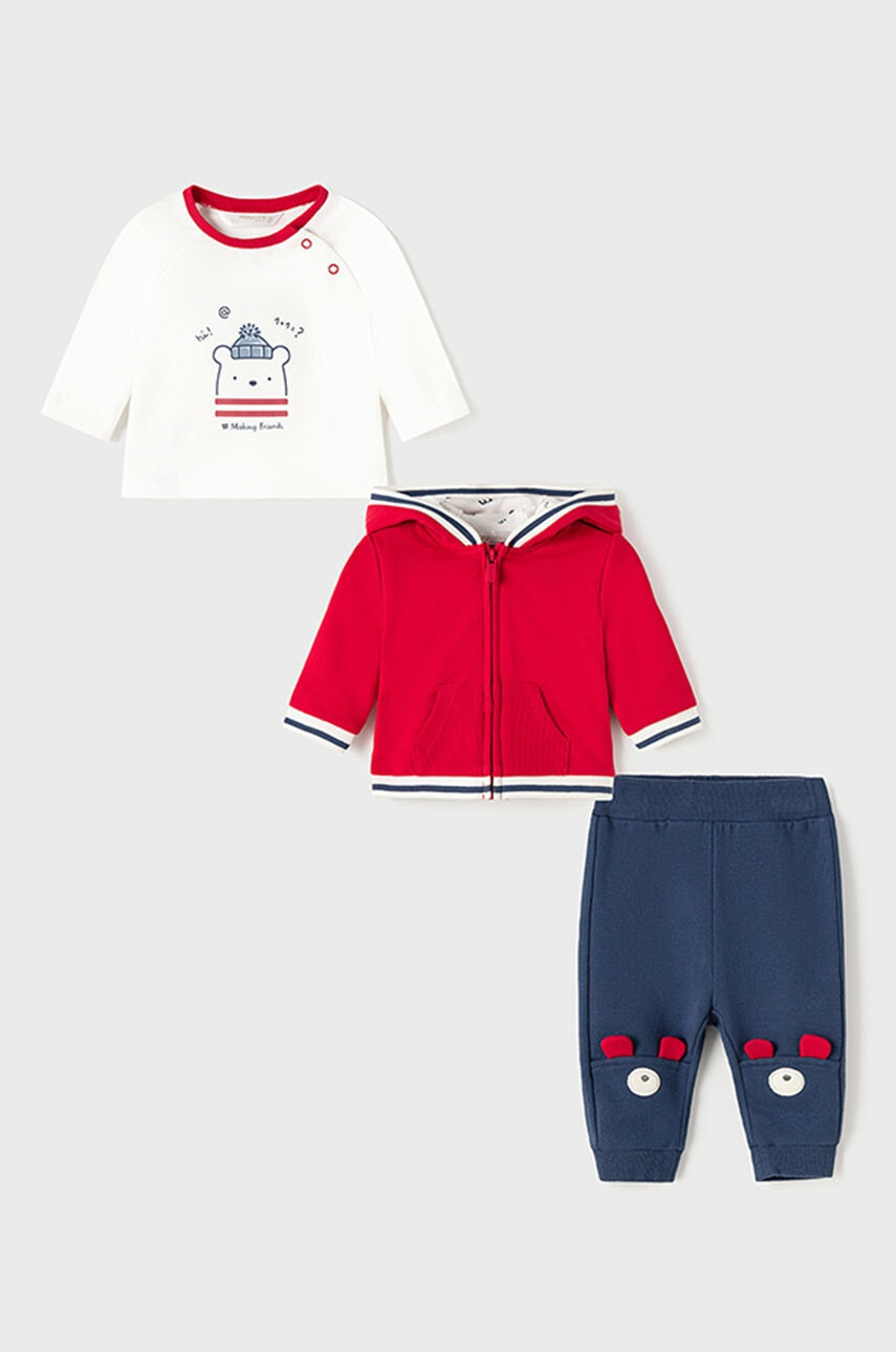 Mayoral Newborn Детски комплект в червено - Pepit.bg