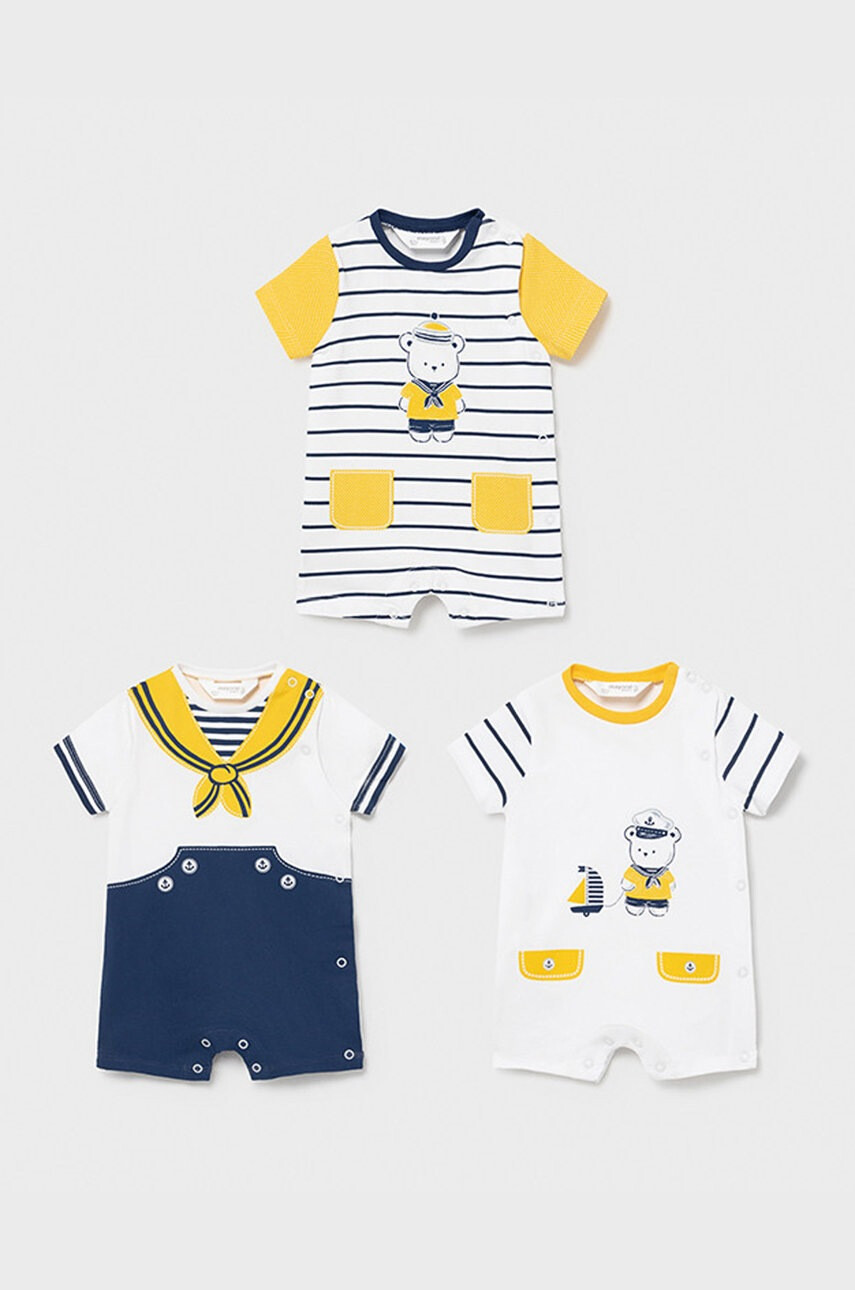 Mayoral Newborn Детско боди (3 броя) - Pepit.bg