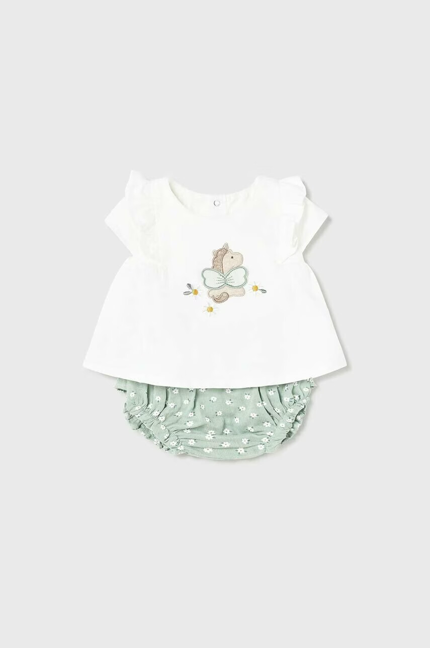 Mayoral Newborn Комплект за бебета в тюркоазено - Pepit.bg